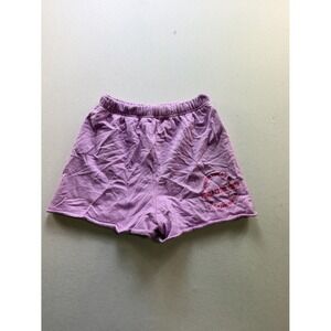 Mayfair Lounge Shorts Womens S/M Purple Good Revolution Starts With You 16587